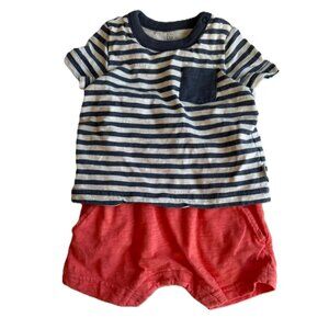 3/$15 Outfit | Boys One Piece Short/Top Bodysuit